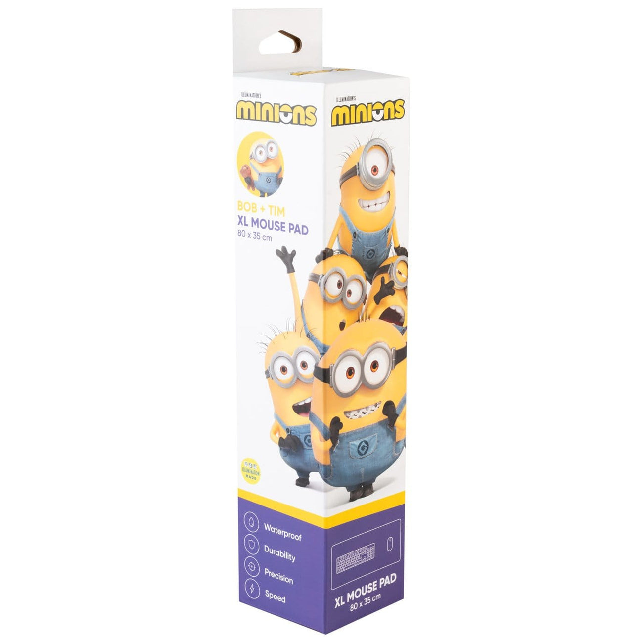 Immagine del prodotto Tappetino per mouse XL Minions Bob e Tim 80 x 35 cm