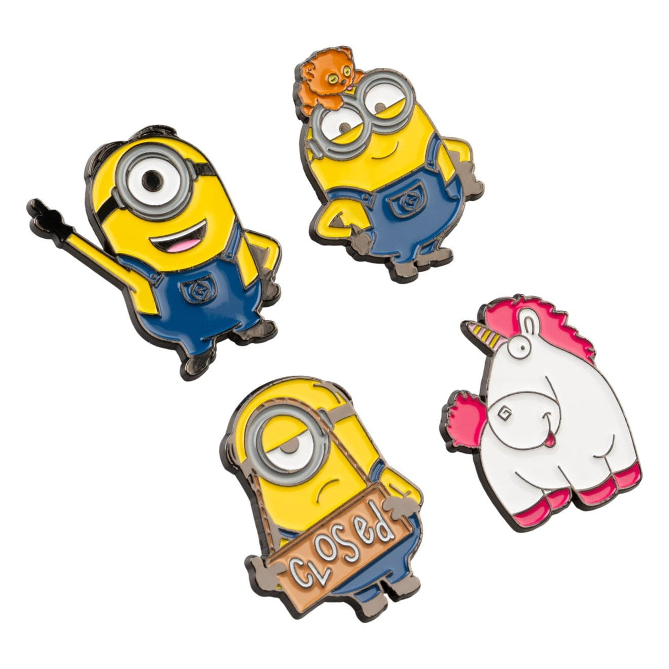 Immagine del prodotto Set da 4 spille Minions