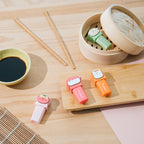 Immagine del prodotto Pusheen - Set da 4 evidenziatori Sushi Roll con topper