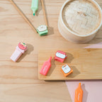 Immagine del prodotto Pusheen - Set da 4 evidenziatori Sushi Roll con topper