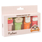 Immagine del prodotto Pusheen - Set da 4 evidenziatori Sushi Roll con topper