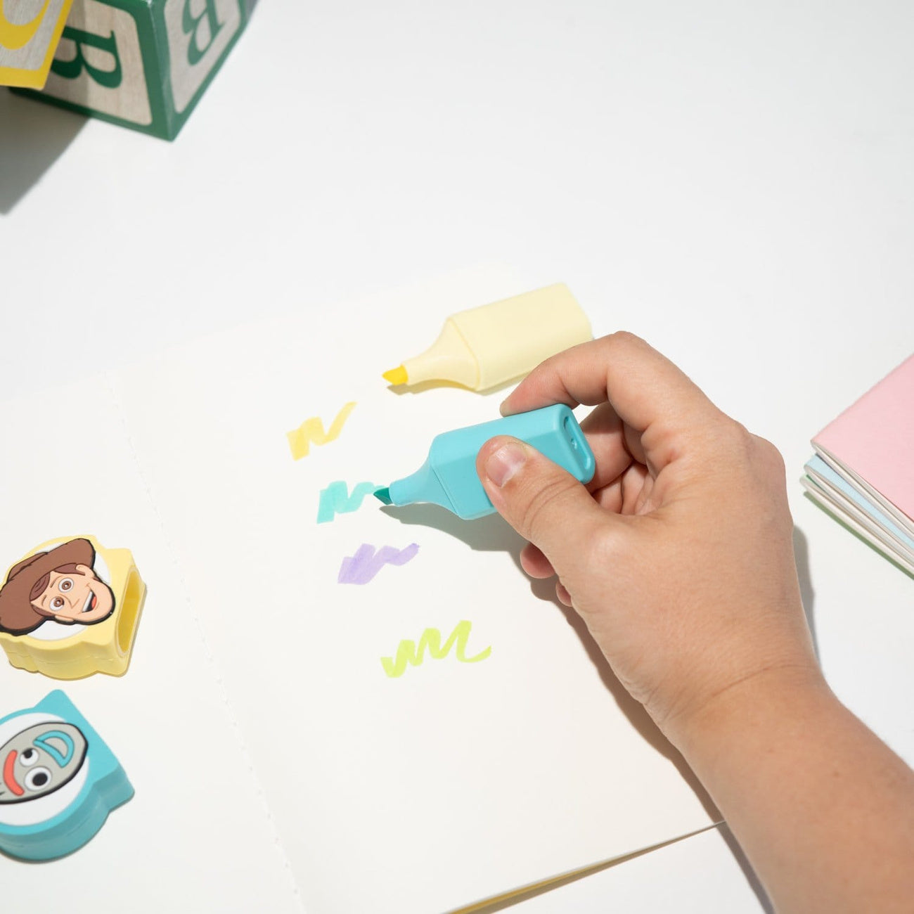 Immagine del prodotto Toy Story - Set di 4 evidenziatori con topper