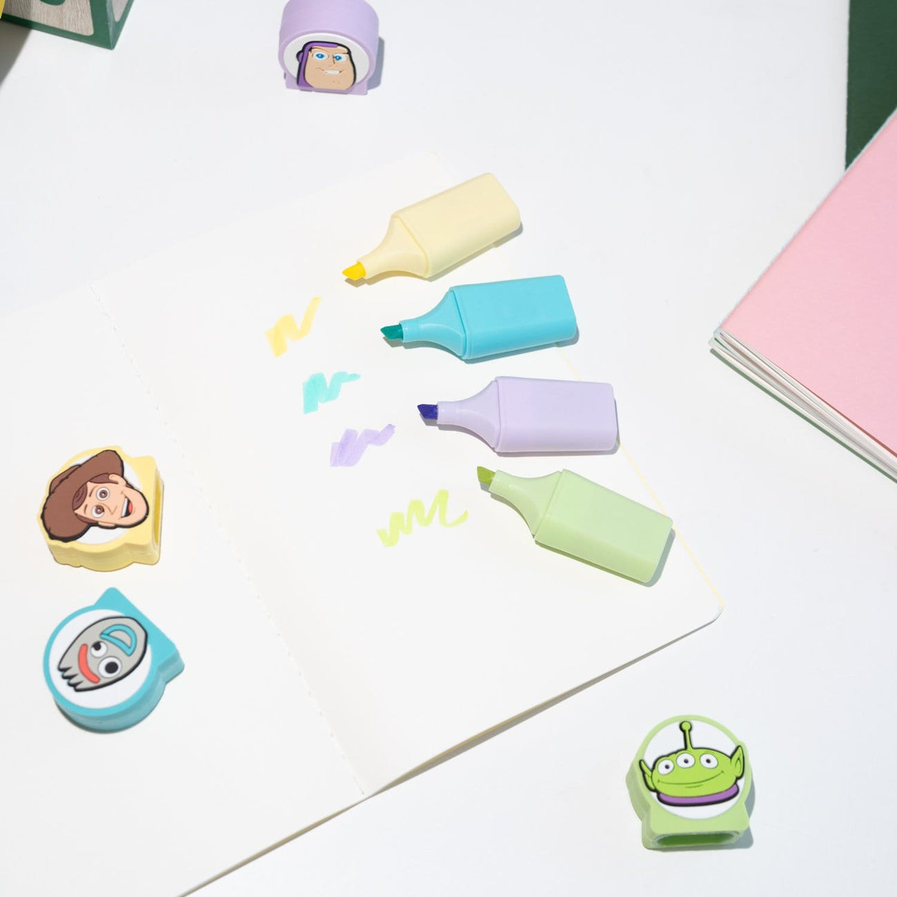 Immagine del prodotto Toy Story - Set di 4 evidenziatori con topper