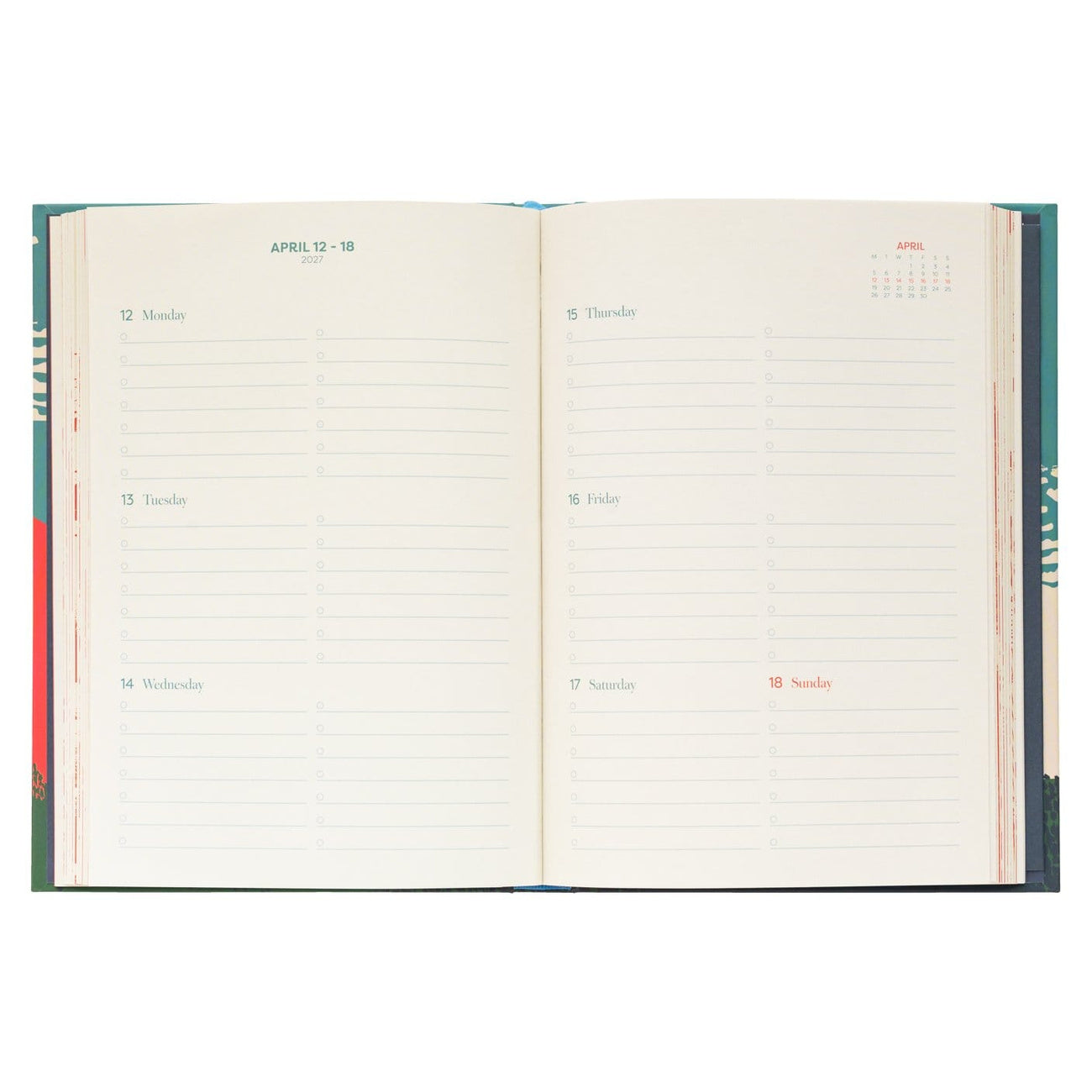 Immagine del prodotto Agenda accademica Hokusai 2026/27 A5 *Versione inglese*