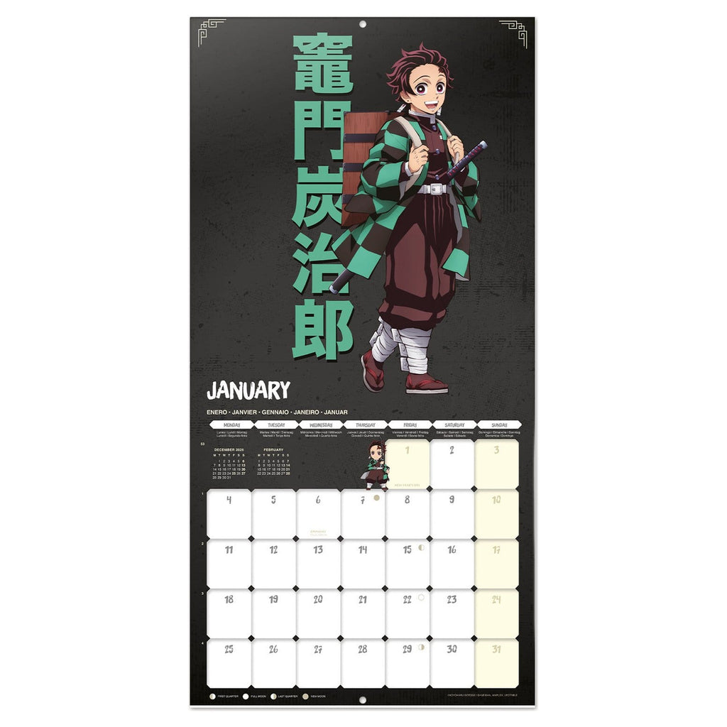 Immagine del prodotto Calendario da parete Demon Slayer 2027 30 x 30 cm
