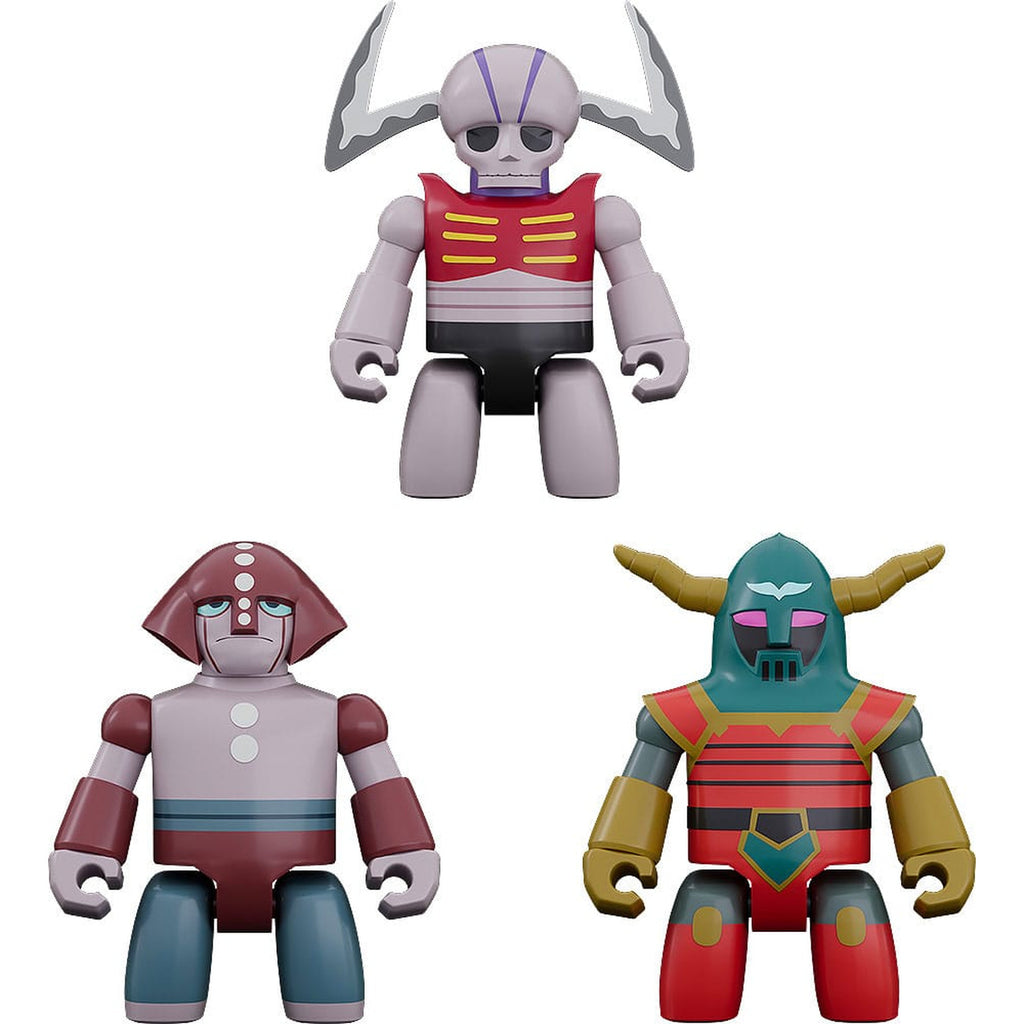 Immagine del prodotto Action figure Mazinger Z Brickroid Mechanical Beasts Set 1 5 cm
