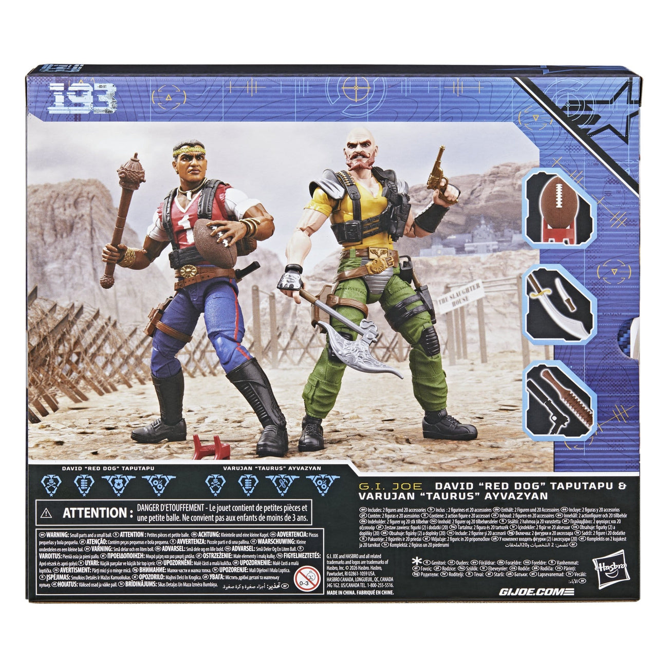 Immagine del prodotto G.I. Joe Classified Series Action figure 2-pack #193