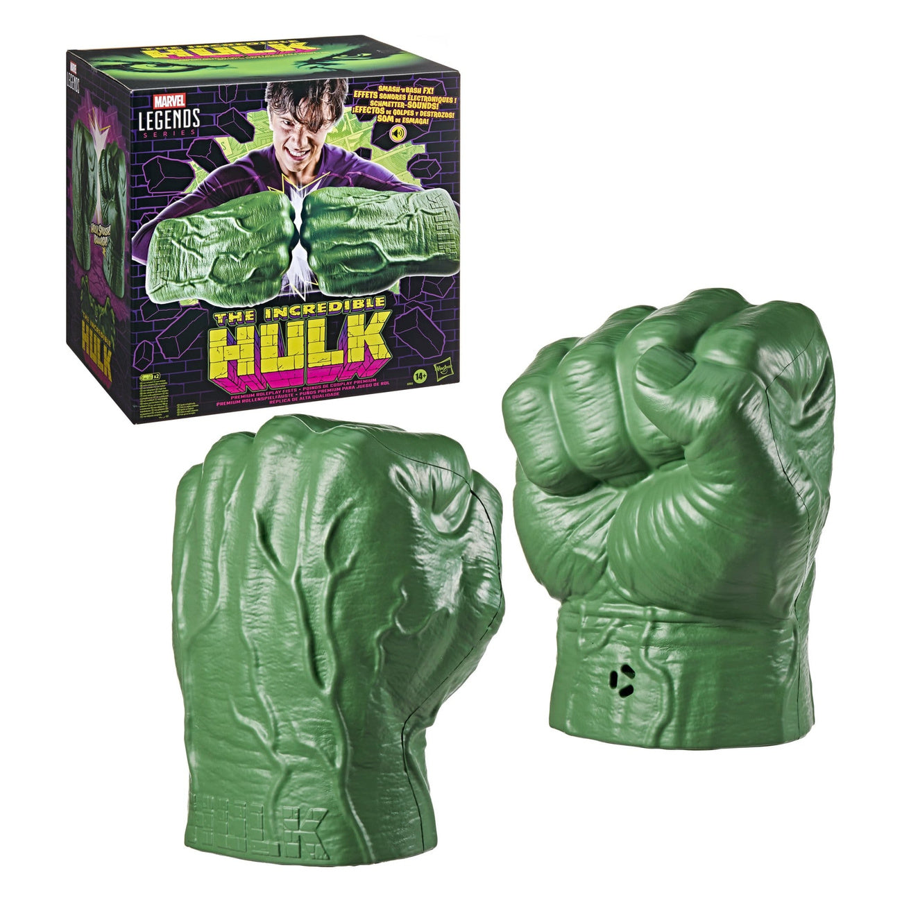 Immagine del prodotto The Incredible Hulk Marvel Legends Pugni Premium da Roleplay