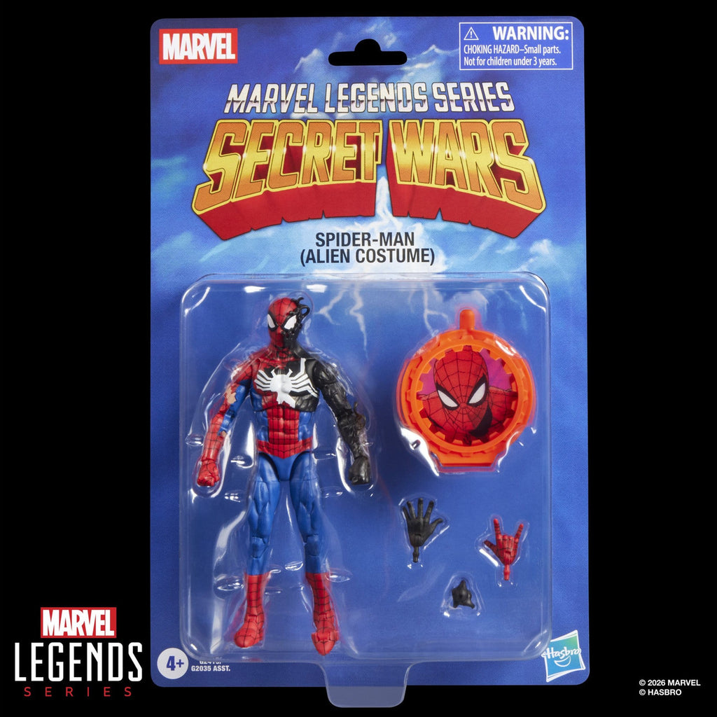 Immagine del prodotto Action figure Marvel Legends Secret Wars Spider-Man (Alien