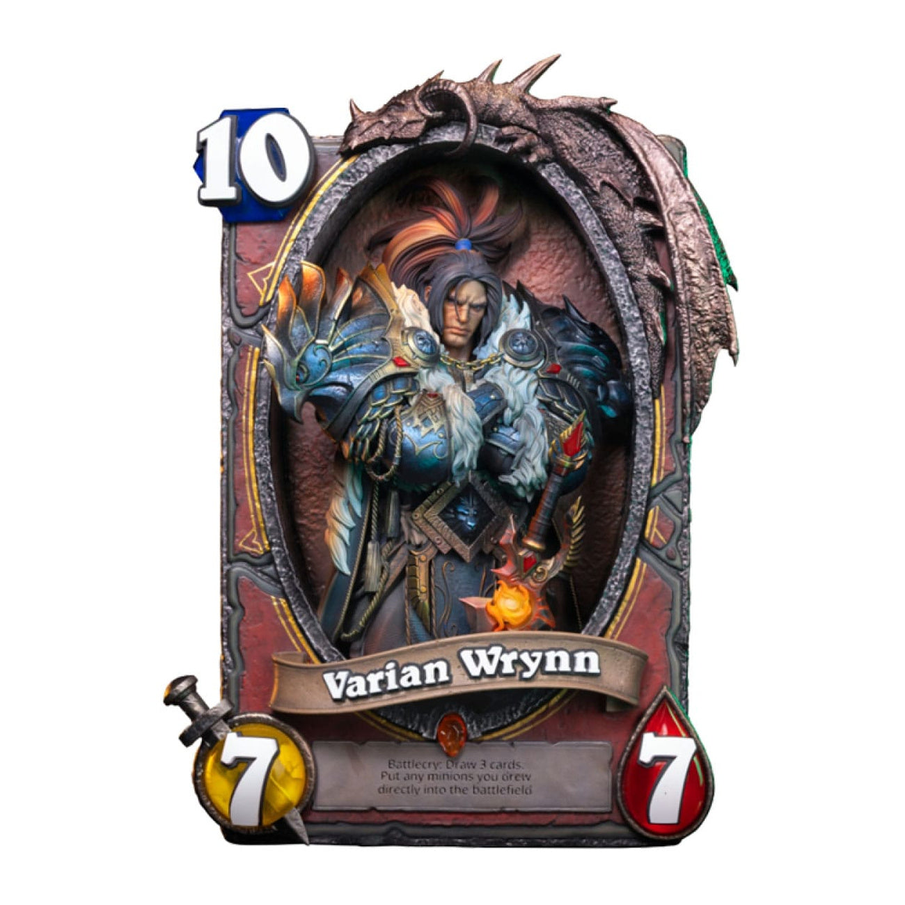Immagine del prodotto Statua 3D Art Frame Hearthstone Varian Wrynn 31 cm