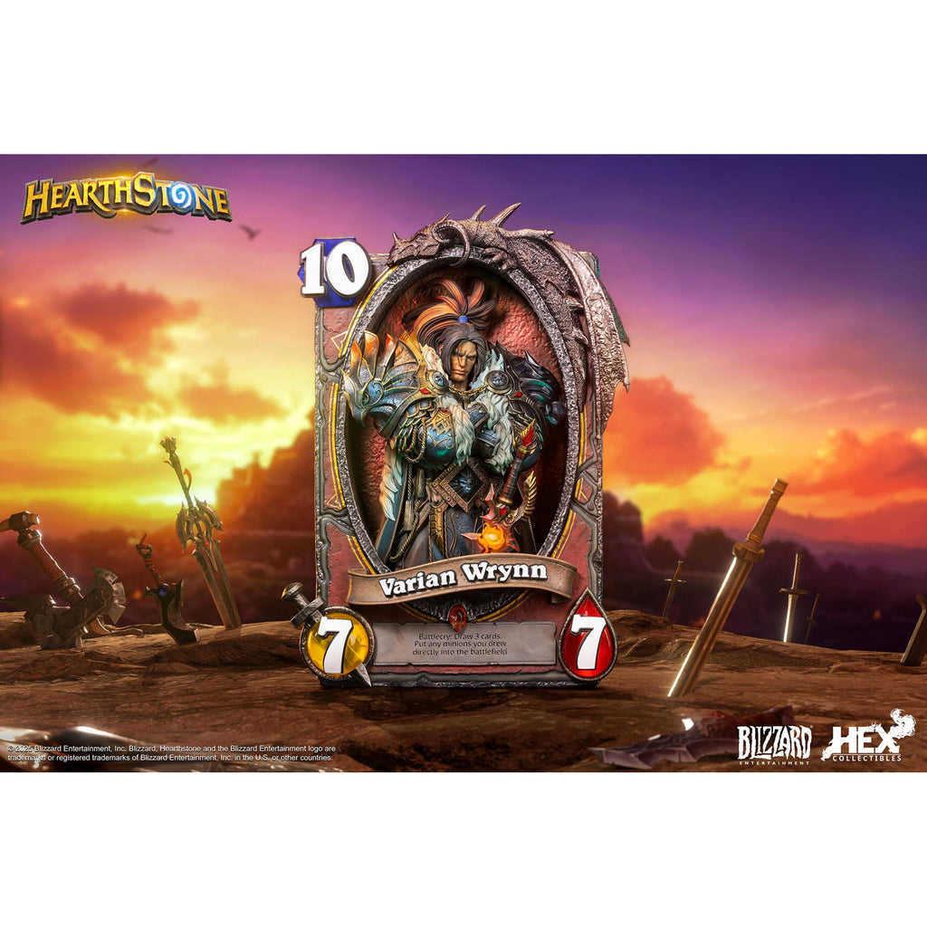 Immagine del prodotto Statua 3D Art Frame Hearthstone Varian Wrynn 31 cm