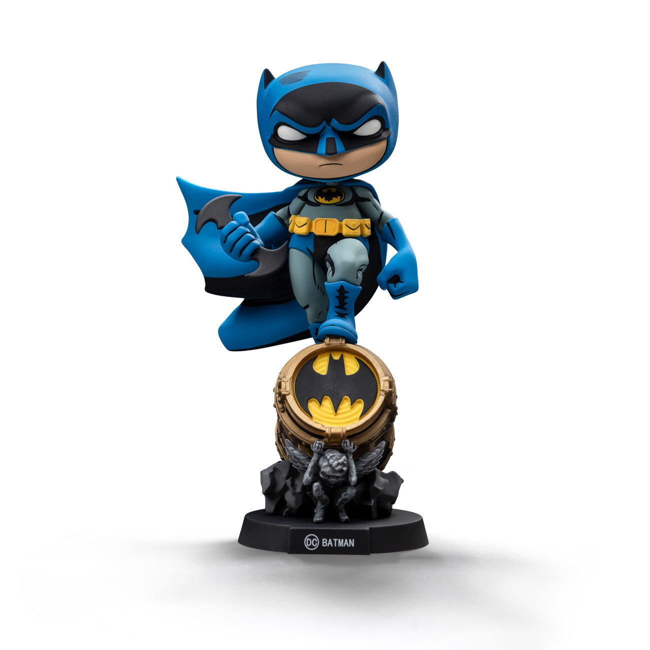 Immagine del prodotto Figura in PVC Mini Co. Batman on Bat-Signal (Variante blu)
