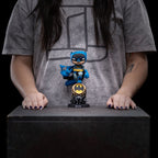 Product image Batman Mini Co. PVC Figure Batman on Bat-Signal (Blue Variant)
