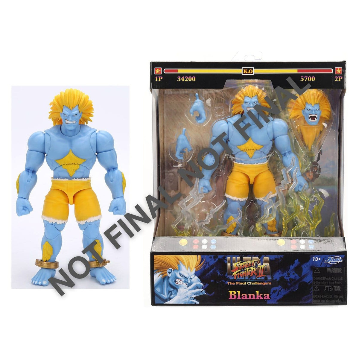 Immagine del prodotto Action figure Street Fighter II Blanka P2 19 cm