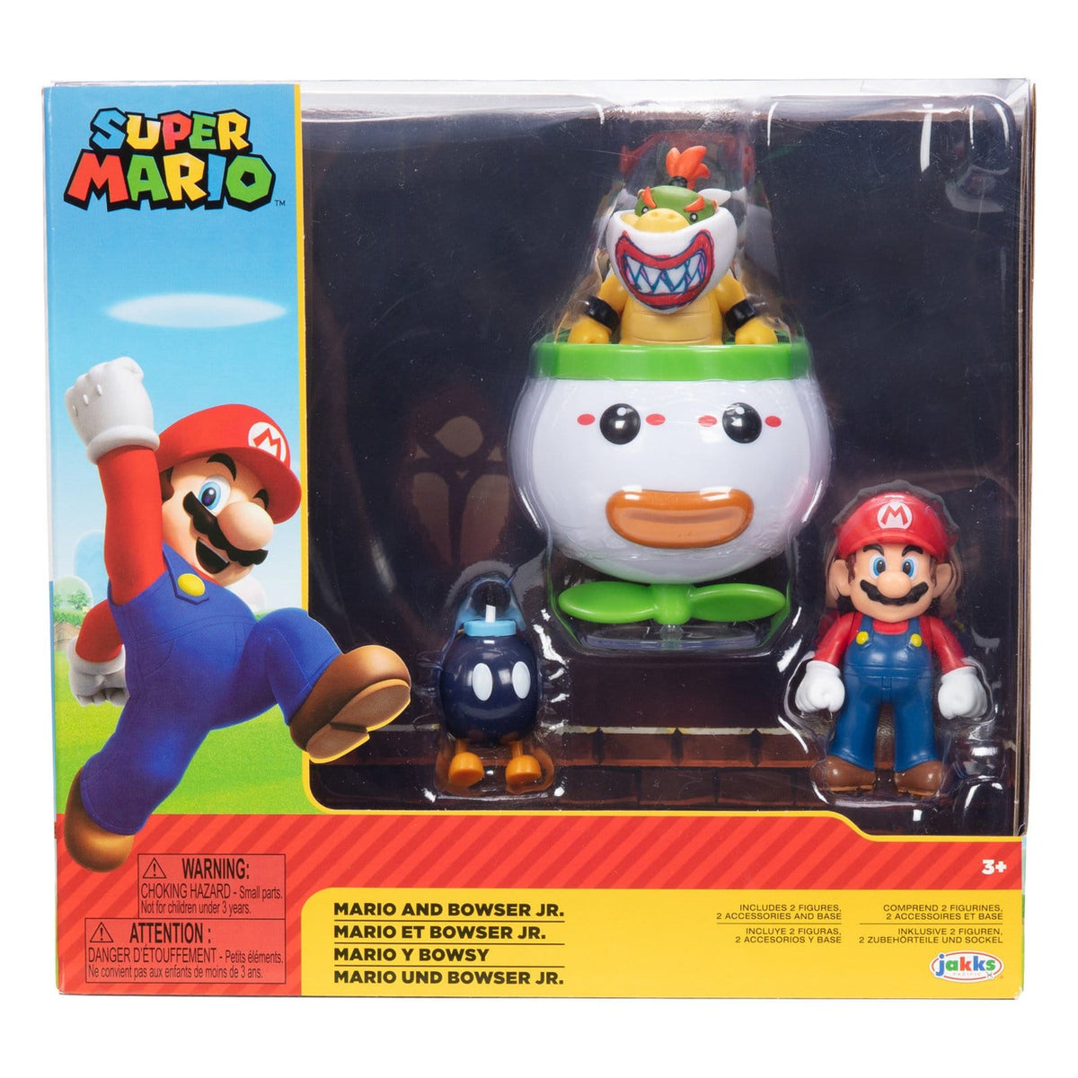 Immagine del prodotto World of Nintendo Confezione da 2 minifigure Mario e Bowser Jr.