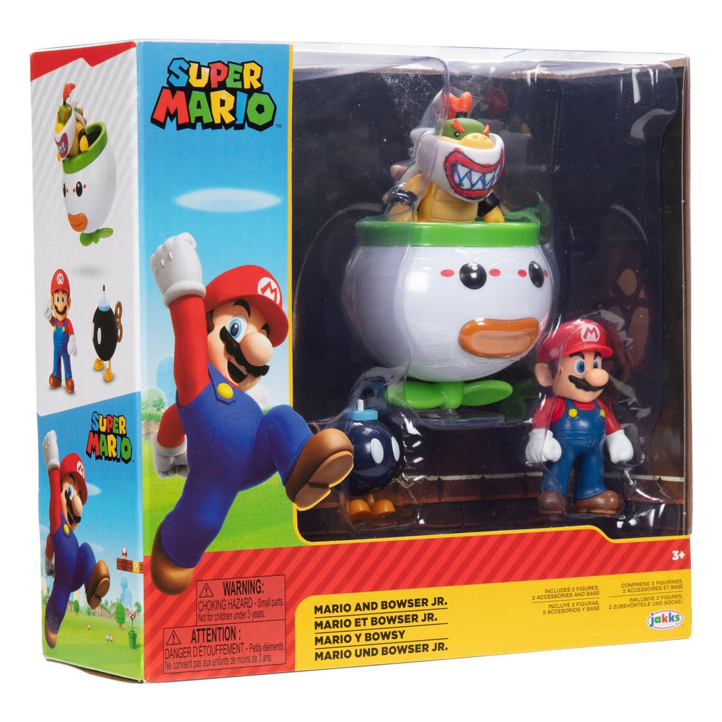 Immagine del prodotto World of Nintendo Confezione da 2 minifigure Mario e Bowser Jr.