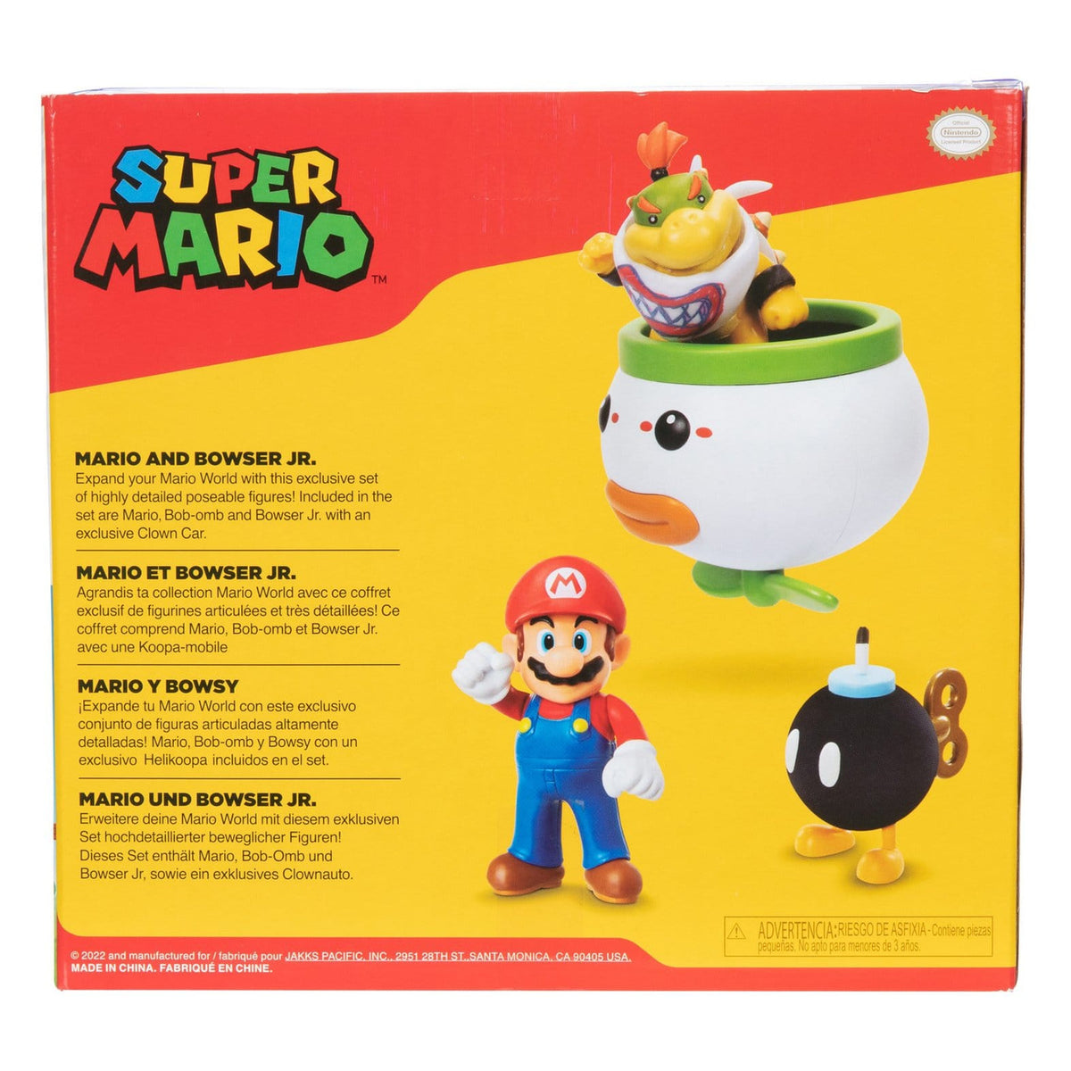 Immagine del prodotto World of Nintendo Confezione da 2 minifigure Mario e Bowser Jr.