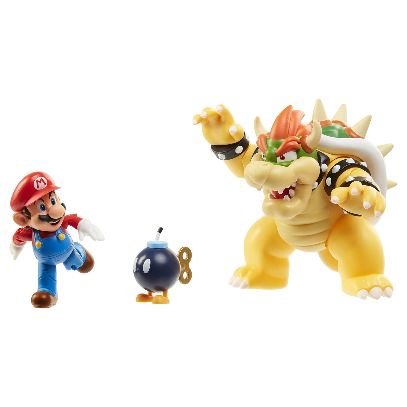 Immagine del prodotto World of Nintendo Action figure set da 3 Mario vs. Bowser