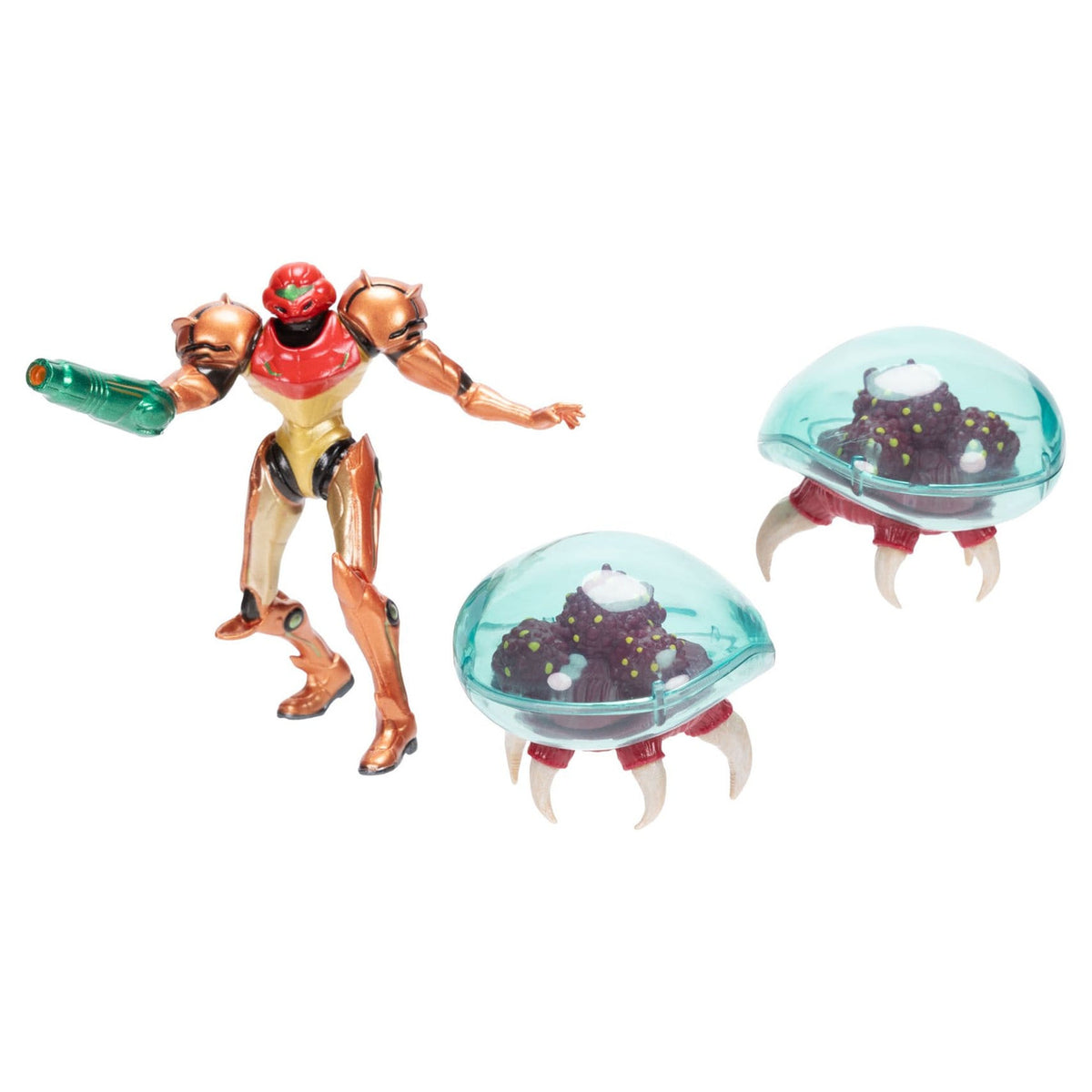 Immagine del prodotto World of Nintendo Metroid Confezione da 3 minifigure Samus Bounty