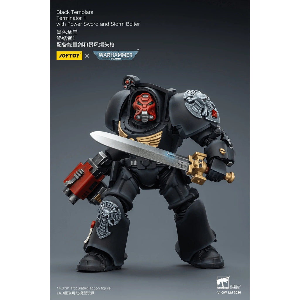 Product image Warhammer 40,000 Black Templars Terminator 1 Action Figure
