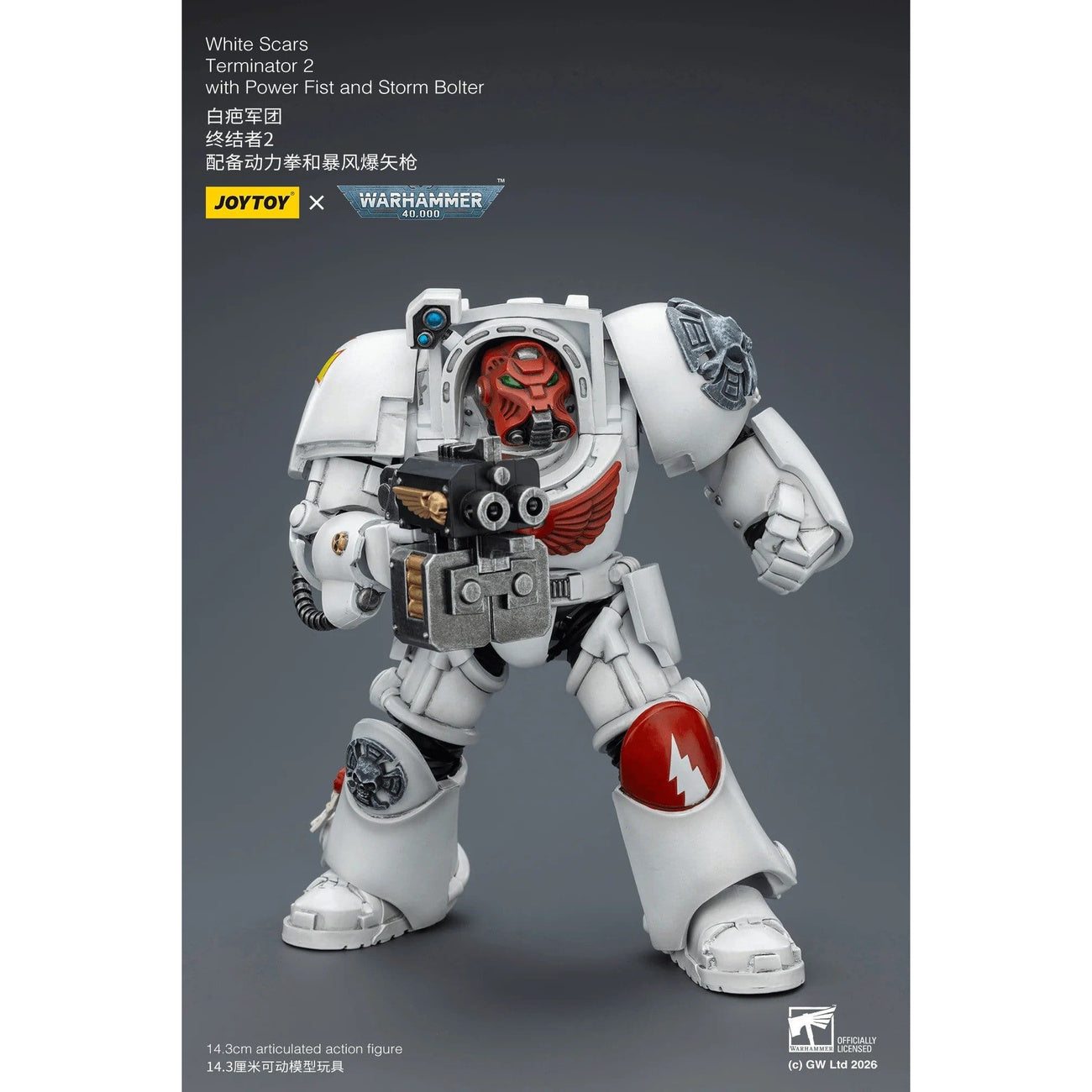 Immagine del prodotto Action figure Warhammer 40.000 White Scars Terminator 2 with