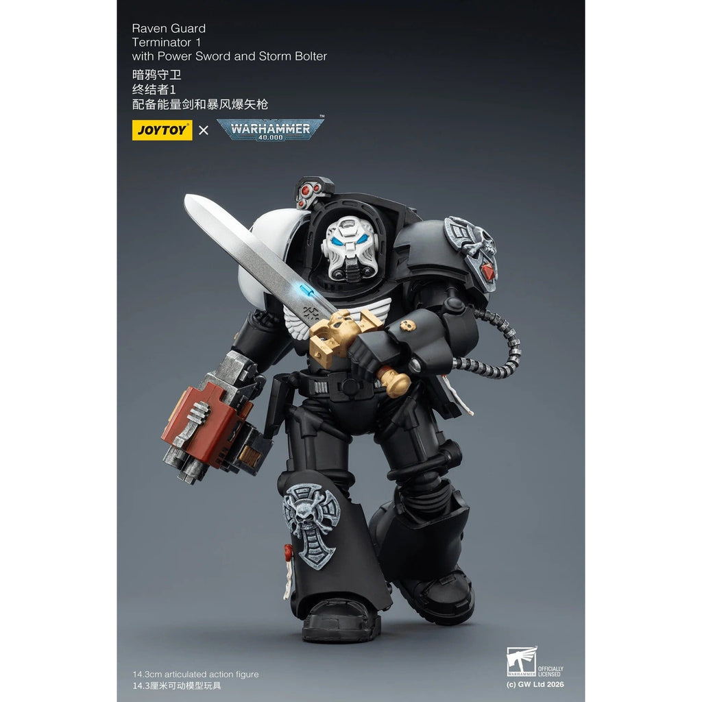Immagine del prodotto Action figure Warhammer 40.000 Raven Guard Terminator 1 con