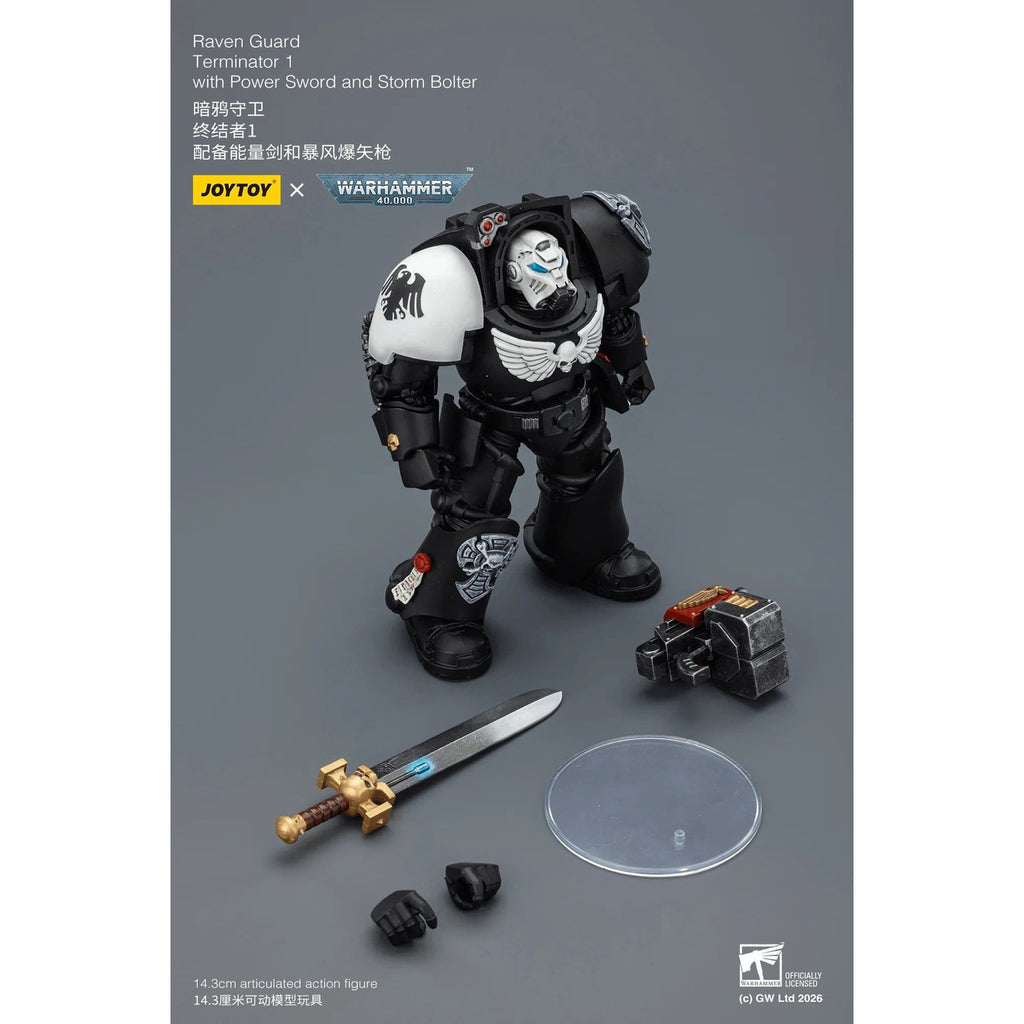 Immagine del prodotto Action figure Warhammer 40.000 Raven Guard Terminator 1 con