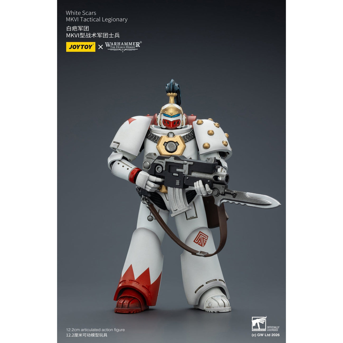Immagine del prodotto Action figure Warhammer The Horus Heresy White Scars MKVI