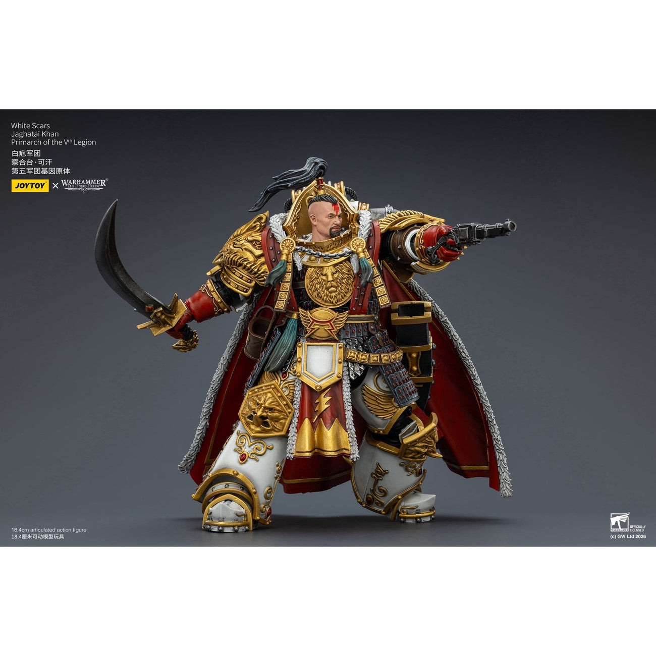Immagine del prodotto Action figure Warhammer The Horus Heresy White Scars Jaghatai