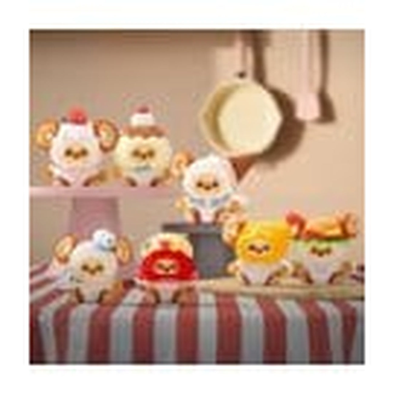 Product image Jayshoo - One Bite no End Mystery Plush Keychain