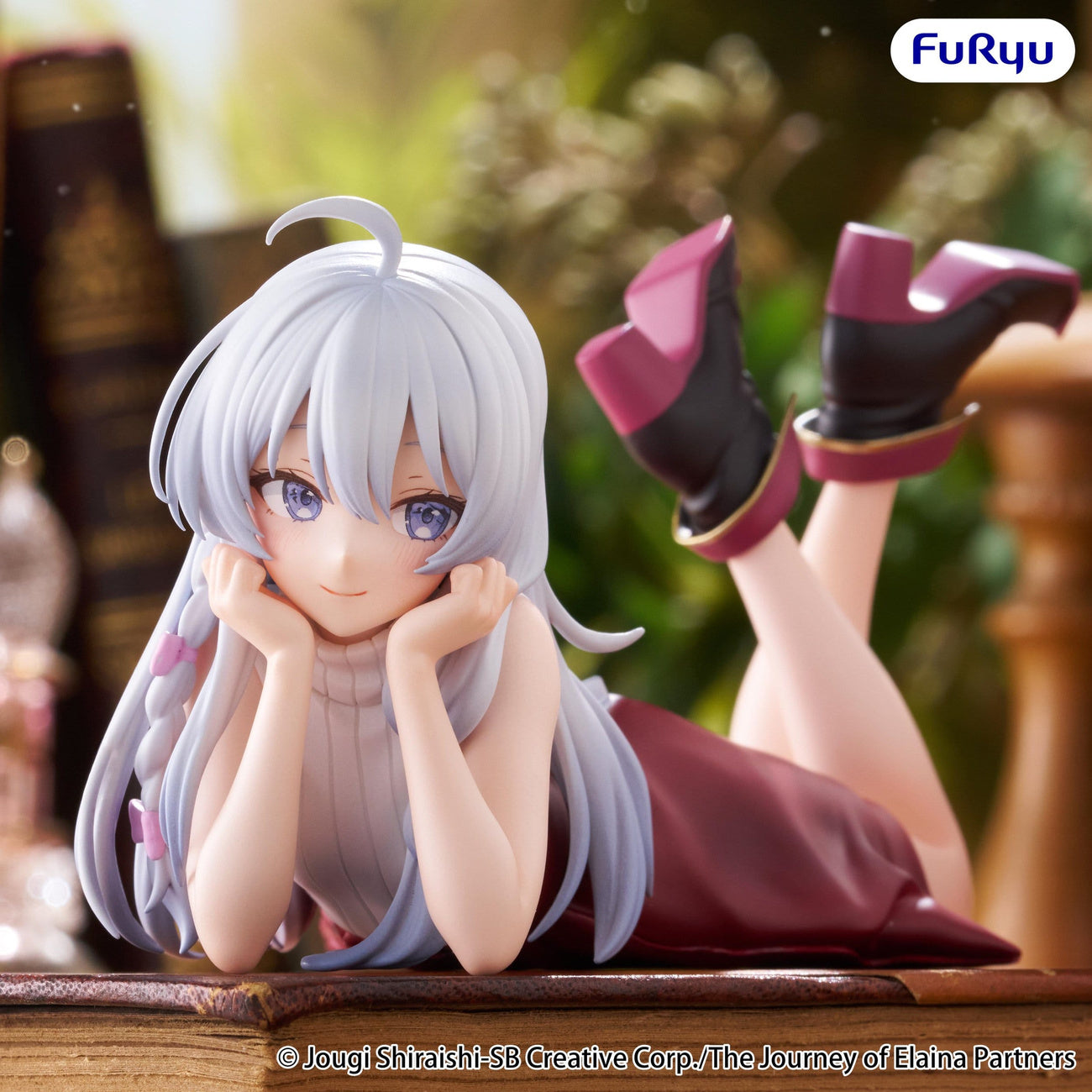 Immagine del prodotto Wandering Witch - Statuetta Noodle Stopper di Elaina versione sdraiata