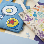 Immagine del prodotto Borsa in iuta con logo Pixar