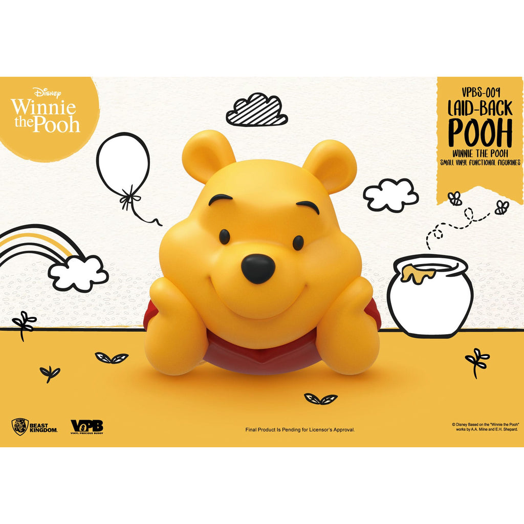 Immagine del prodotto Winnie the Pooh Piccolo salvadanaio in vinile Winnie sdraiato 17 cm