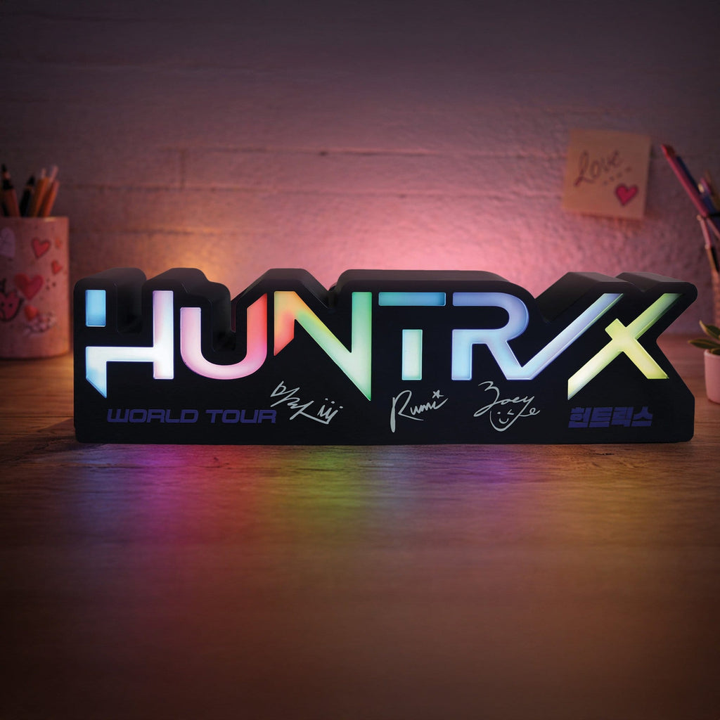 Product image KPop Demon Hunters Lamp Huntr/x Logo