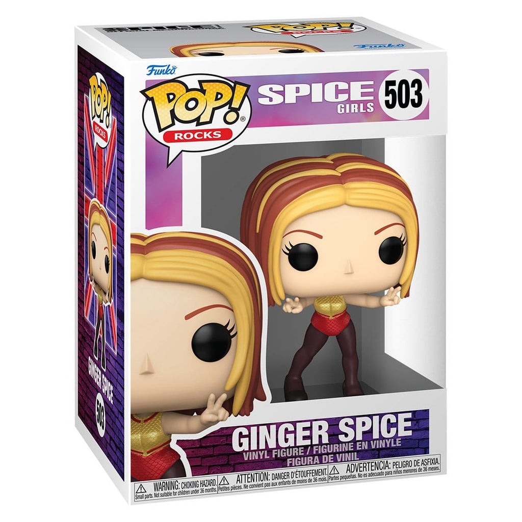 Immagine del prodotto Spice Girls figure POP! Rocks in vinile Ginger Spice 9 cm