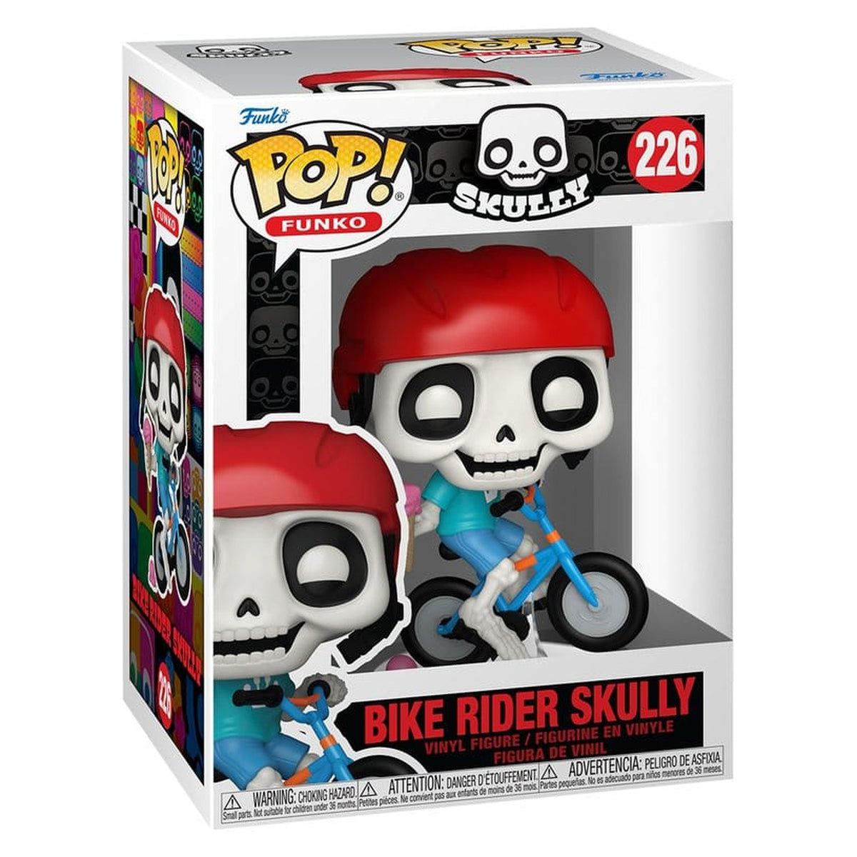 Immagine del prodotto Funko Legacy POP! Icons - statuetta in vinile Bike Rider Skully 9 cm