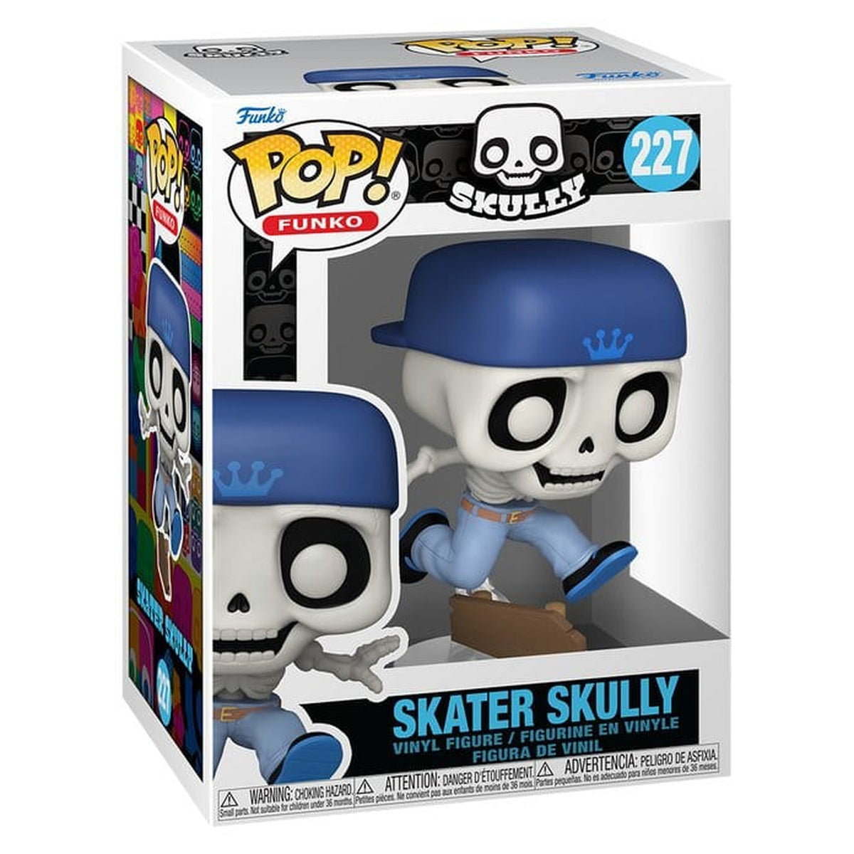 Immagine del prodotto Funko Legacy POP! Icons – personaggio in vinile Skater Skully 9 cm