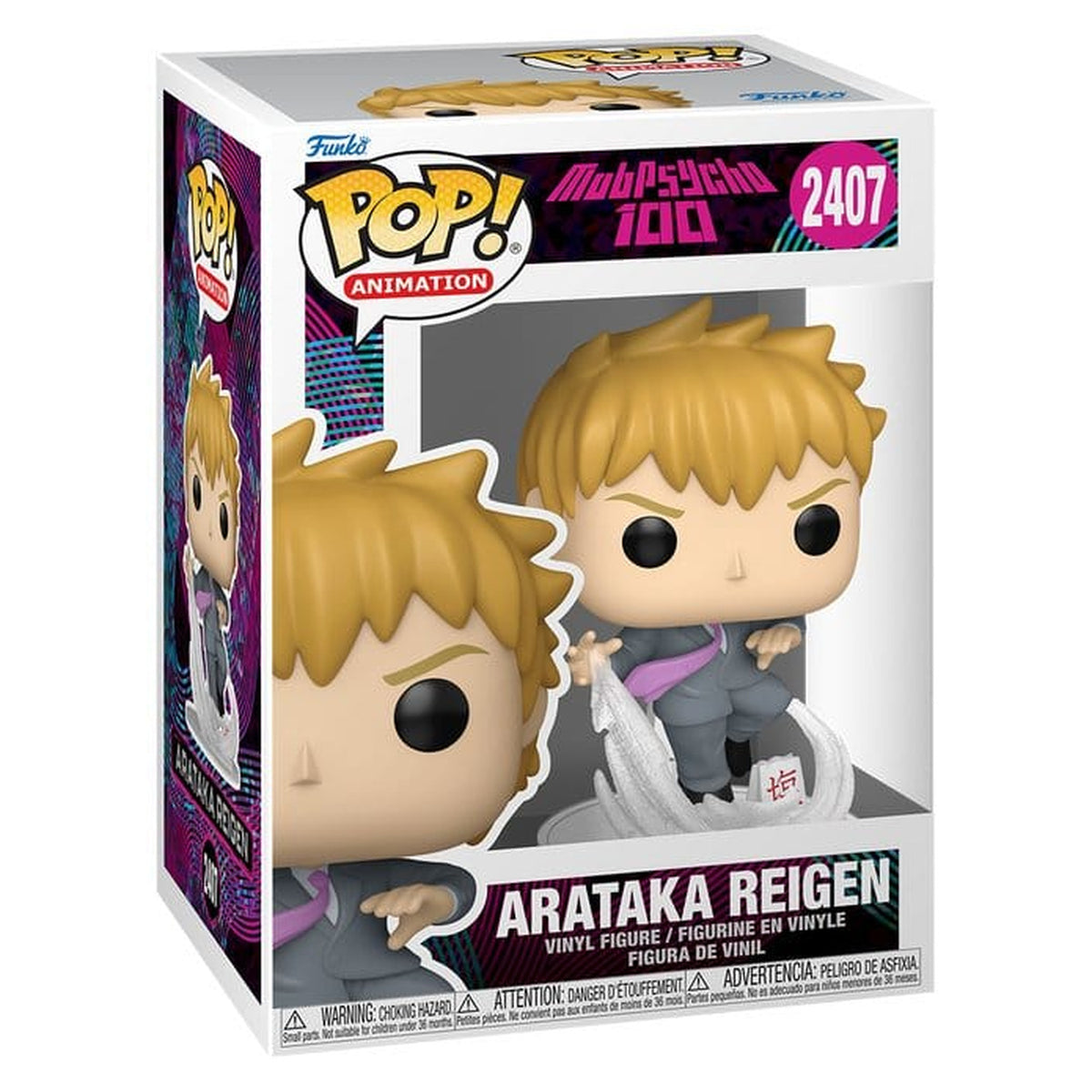 Immagine del prodotto Figura in vinile POP! Animation Mob Psycho 100 Arataka Reigen 9