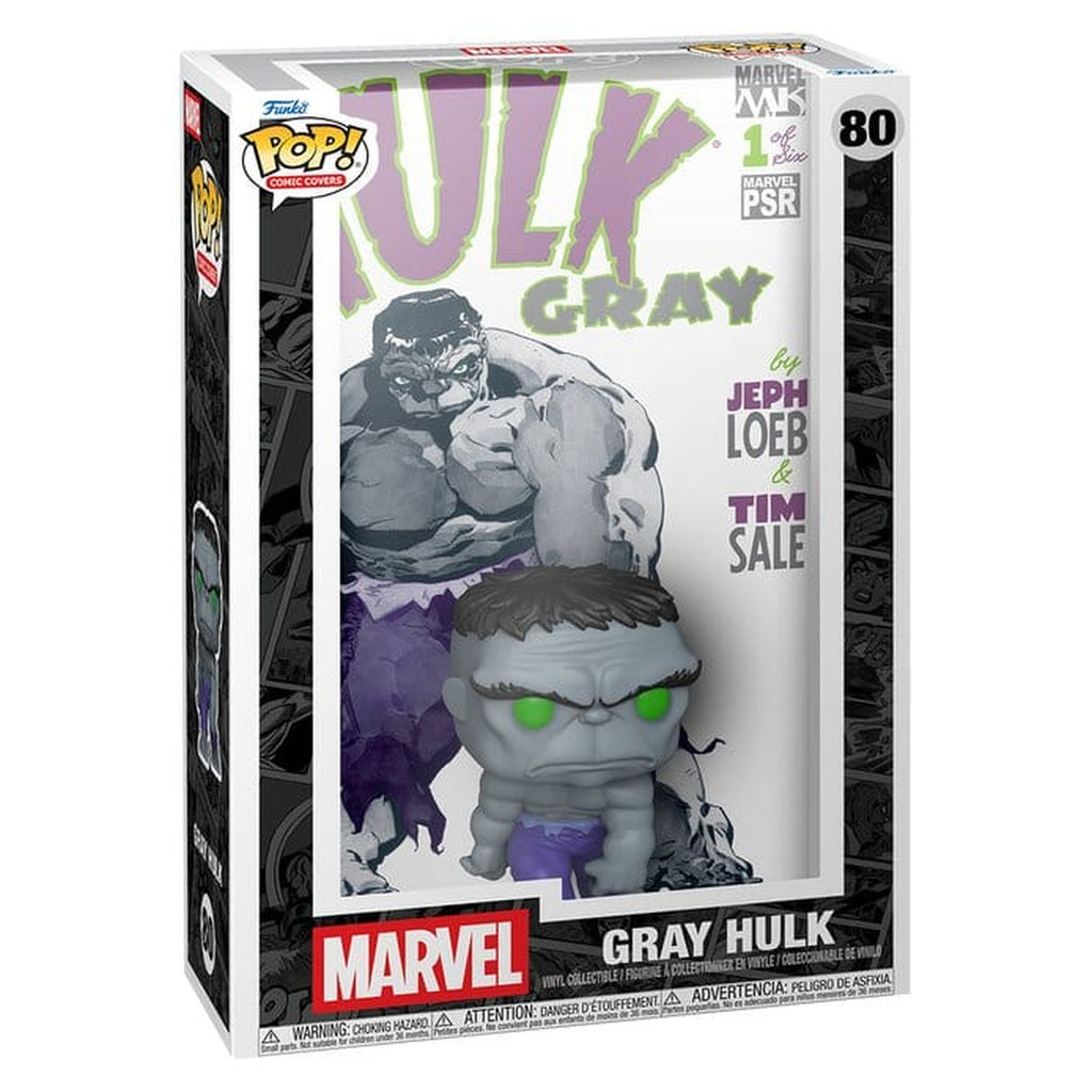 Immagine del prodotto Marvel POP! Comic Covers statuetta in vinile Gray Hulk 9 cm