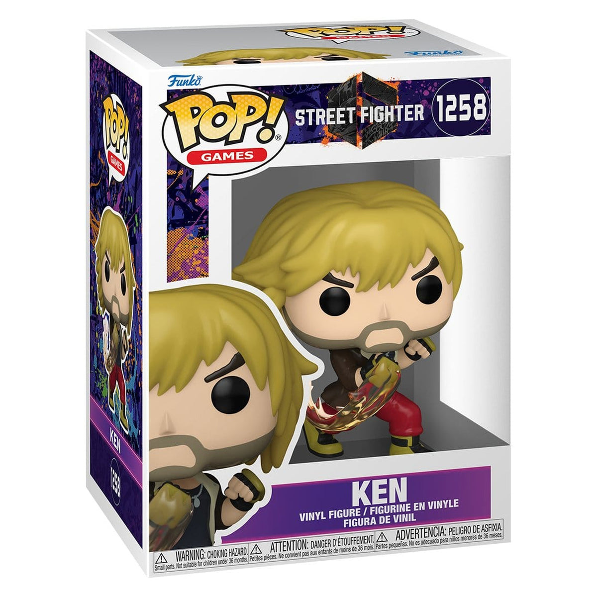 Immagine del prodotto Figure in vinile POP! Games Street Fighter 6 Ken 9 cm