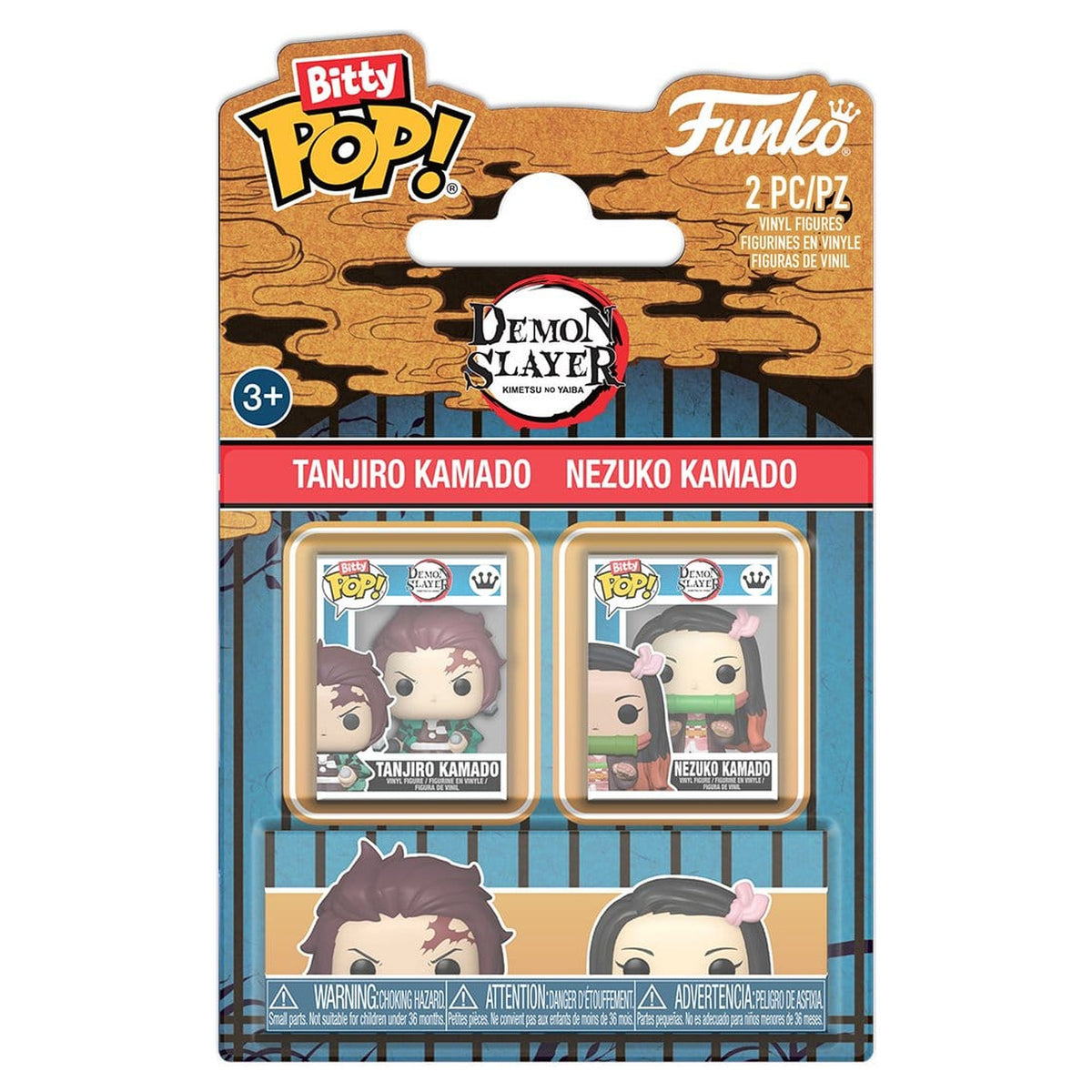 Immagine del prodotto Demon Slayer: Kimetsu no Yaiba - Set da 2 figure POP! in vinile
