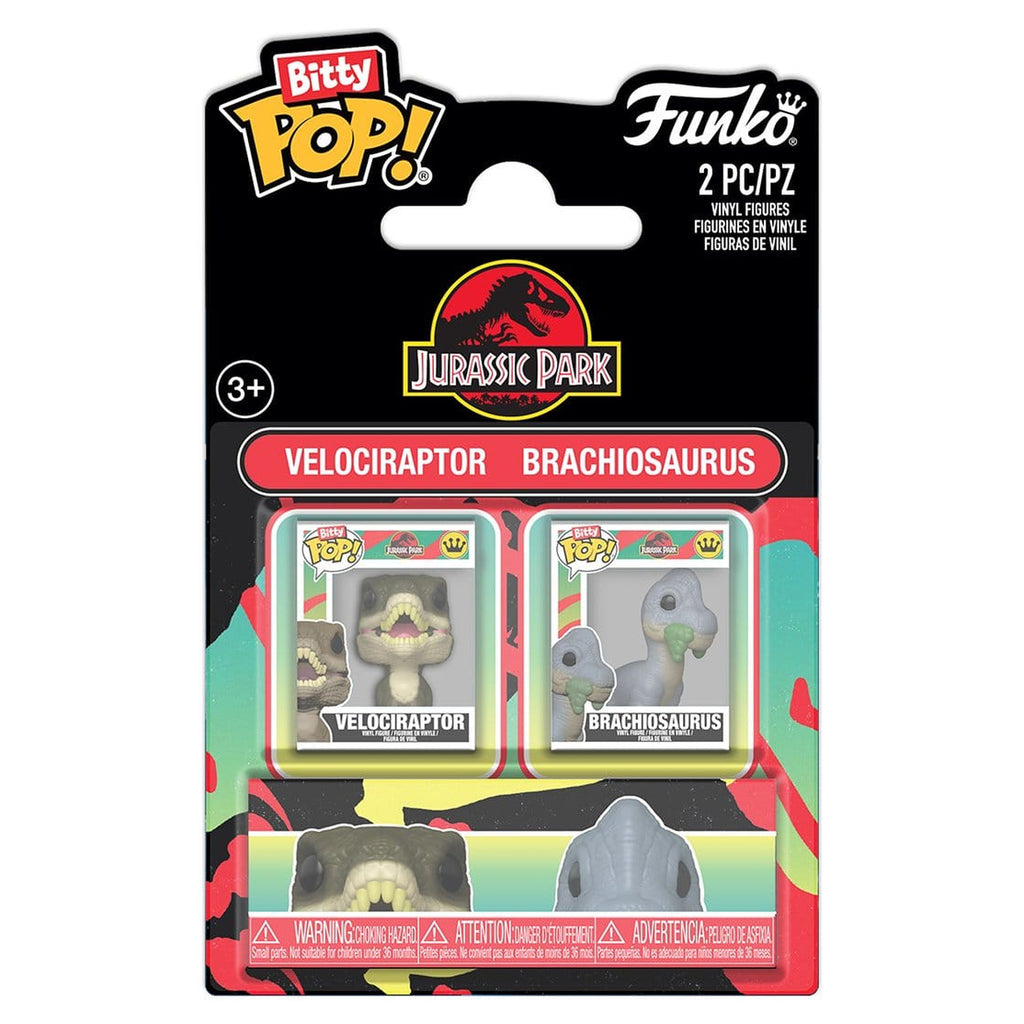 Immagine del prodotto Jurassic Park Bitty POP! Set da 2 figure in vinile