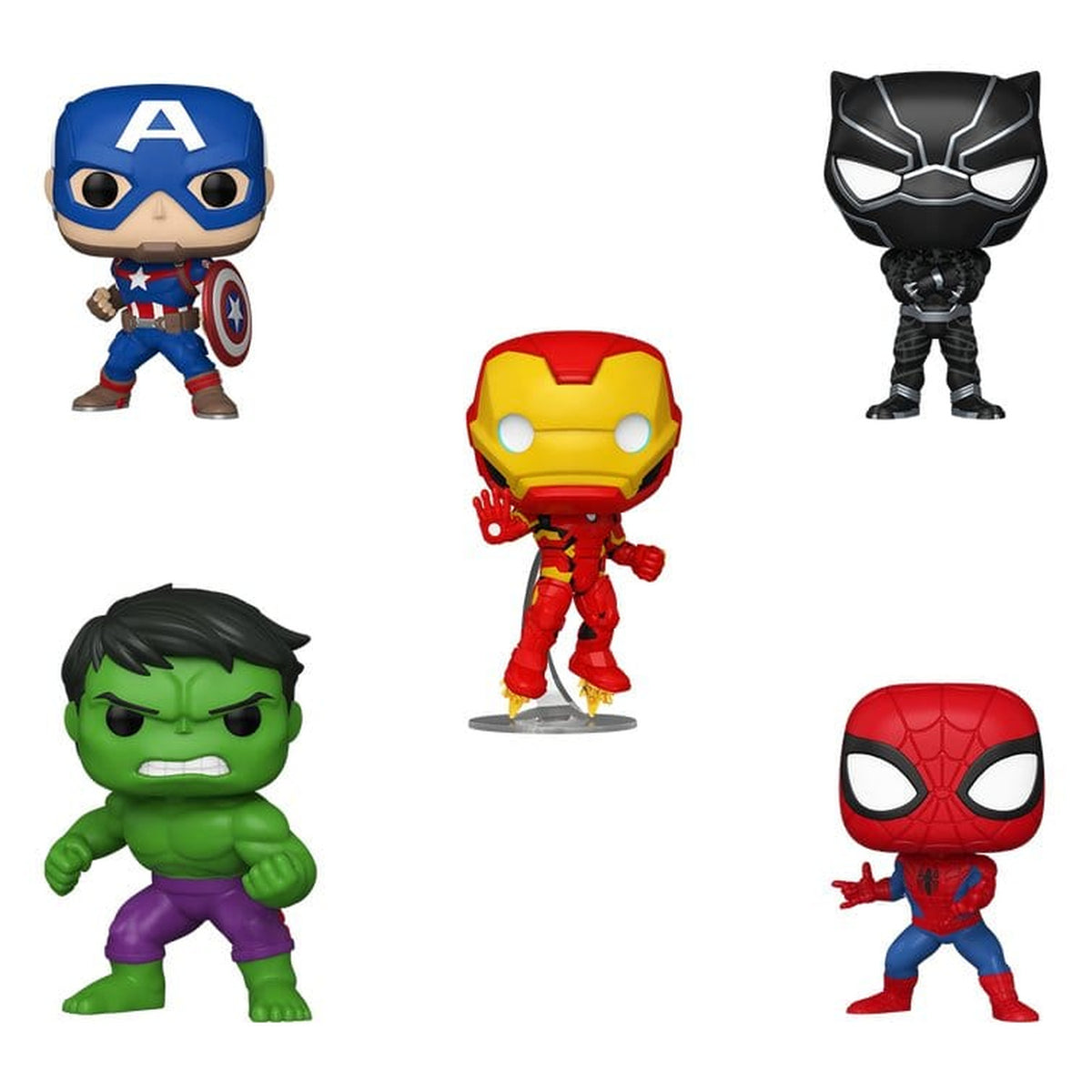 Product image Marvel POP! Vinyl Figures 5-Pack Black Friday Bundle 9 cm