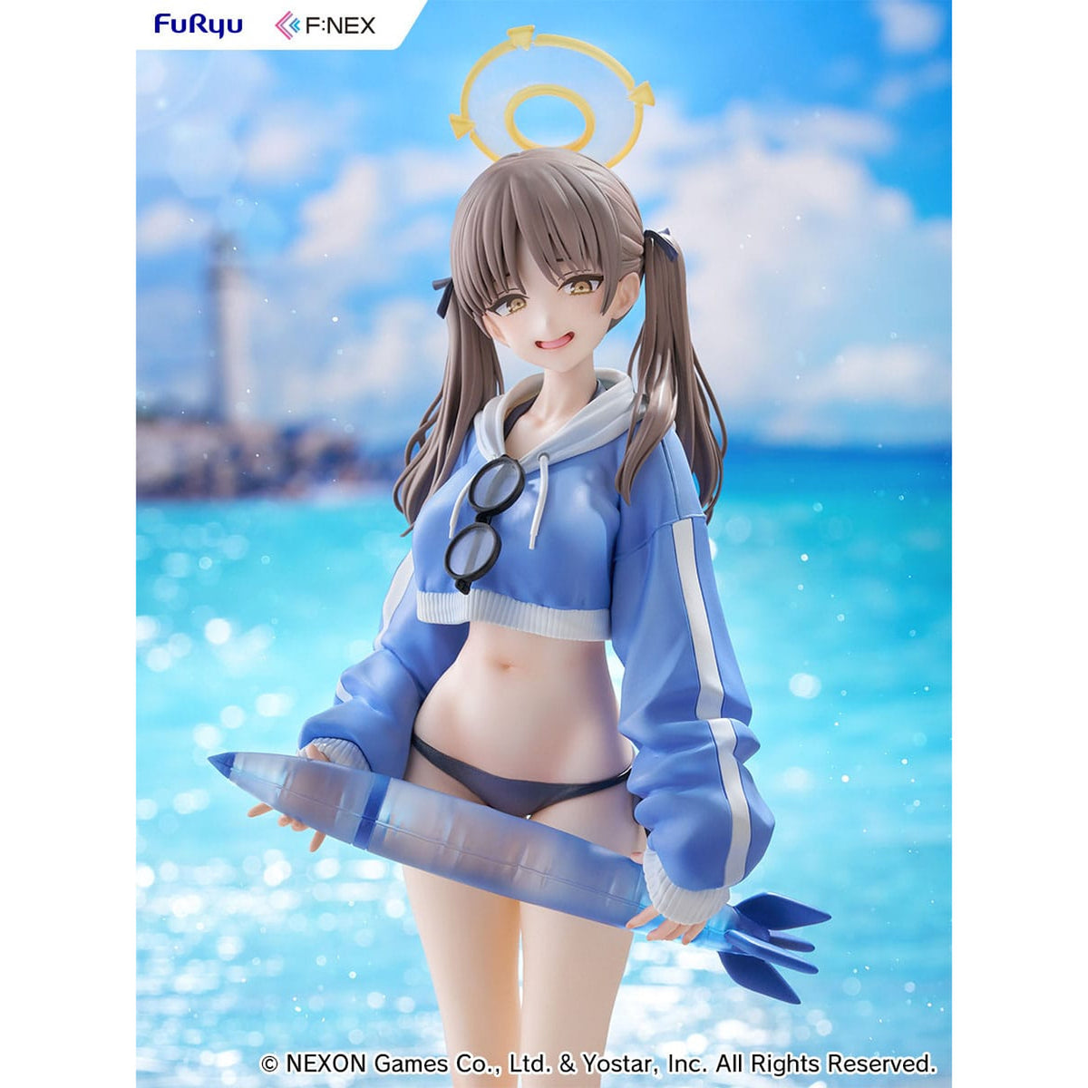 Immagine del prodotto Blue Archive statua in PVC F:Nex 1/7 Moe (costume da bagno) 27 cm