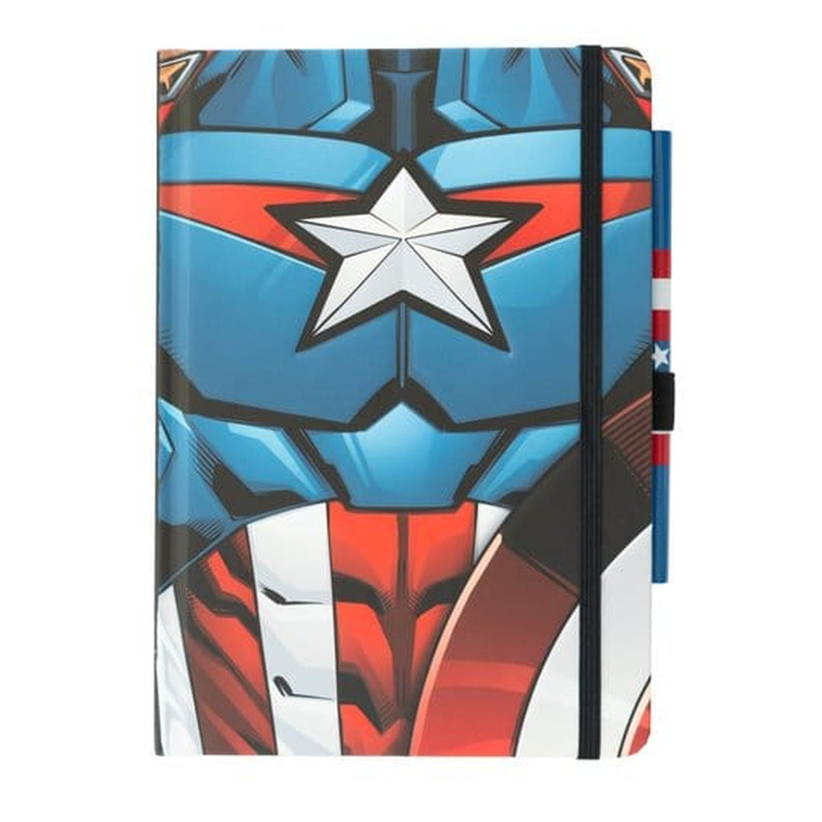 Immagine del prodotto Taccuino premium Marvel Captain America con penna Uniform