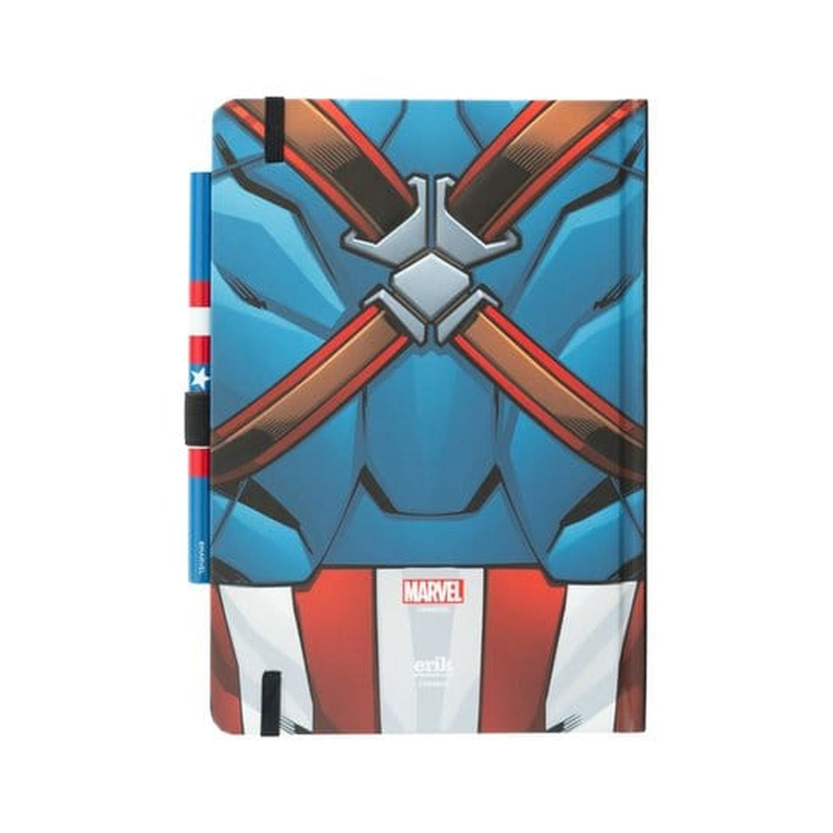 Immagine del prodotto Taccuino premium Marvel Captain America con penna Uniform