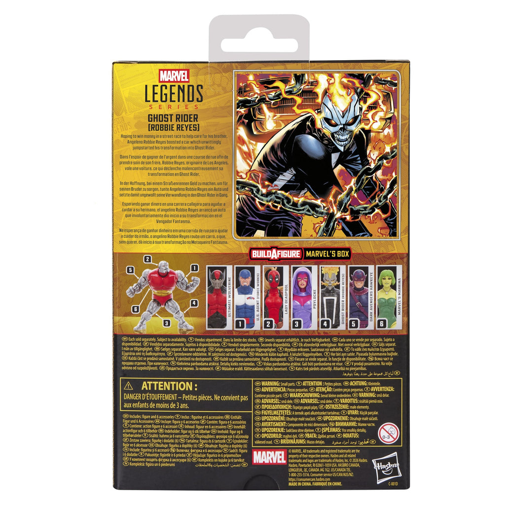 Produktbild Marvel Legends Actionfigur Ghost Rider (Robbie Reyes) (BAF: