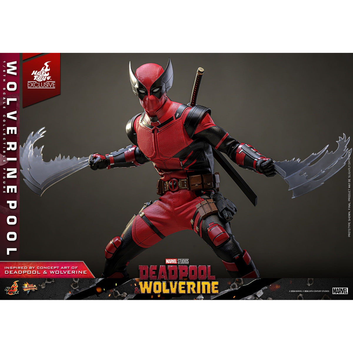 Produktbild Deadpool & Wolverine Movie Masterpiece Actionfigur 1/6