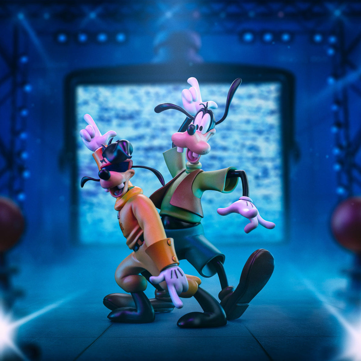 Produktbild Goofy - Der Film Art Scale Statue 1/10 Goofy and Max 24 cm