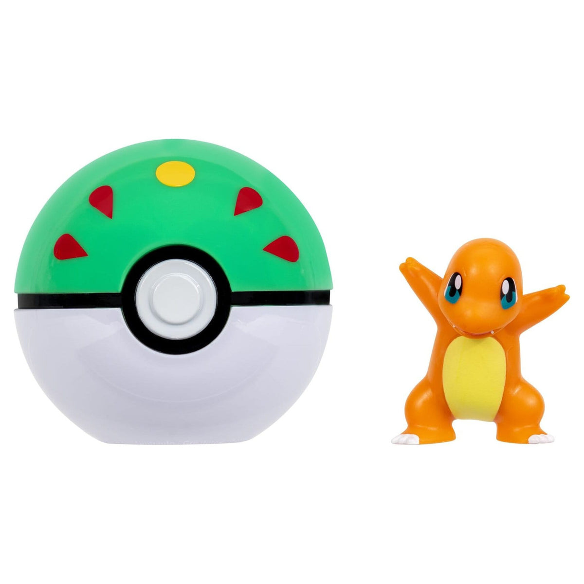 Produktbild Pokémon Clip 'n' Go Actionfigur Glumanda & Freundesball